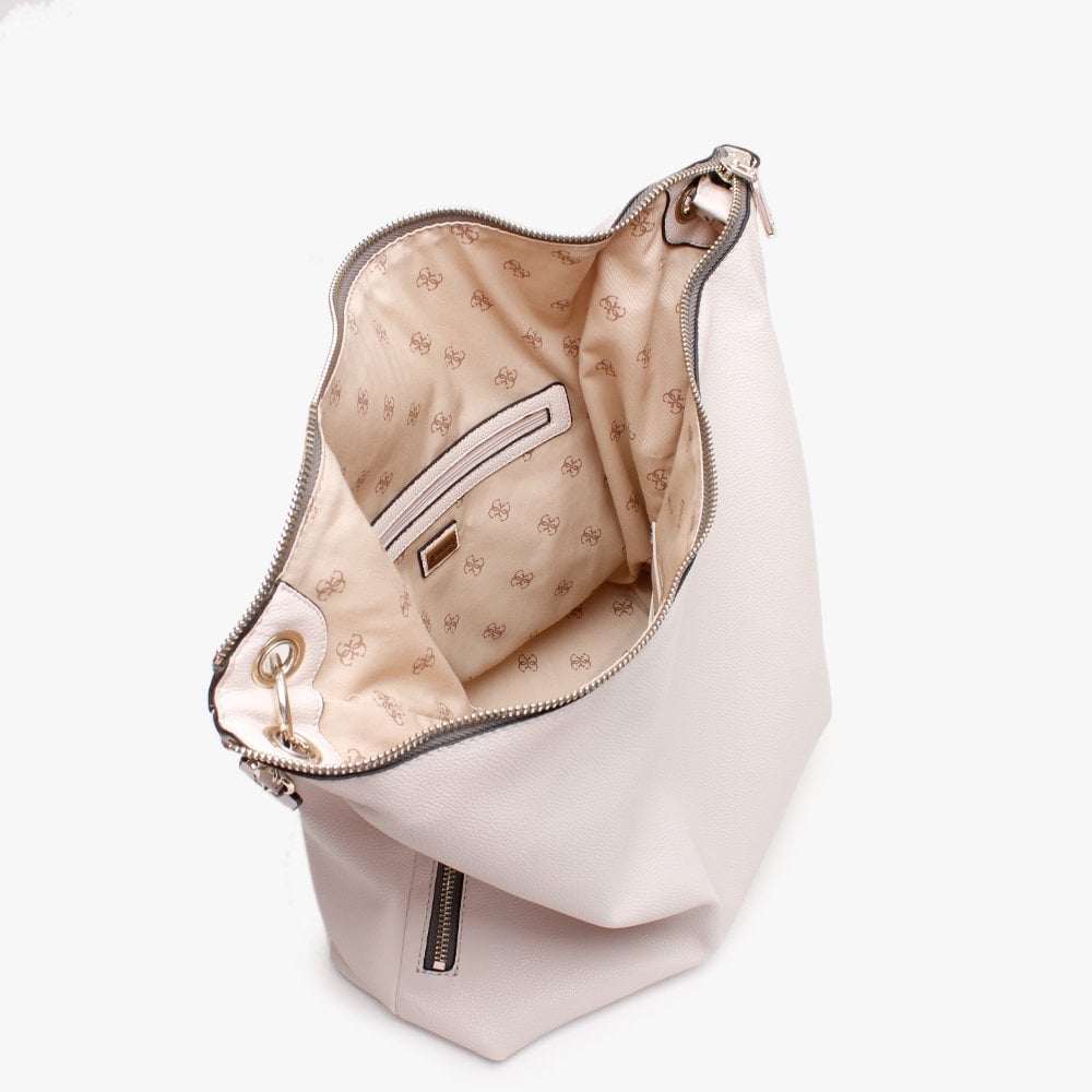 G Stone Pebbled Hobo Bag