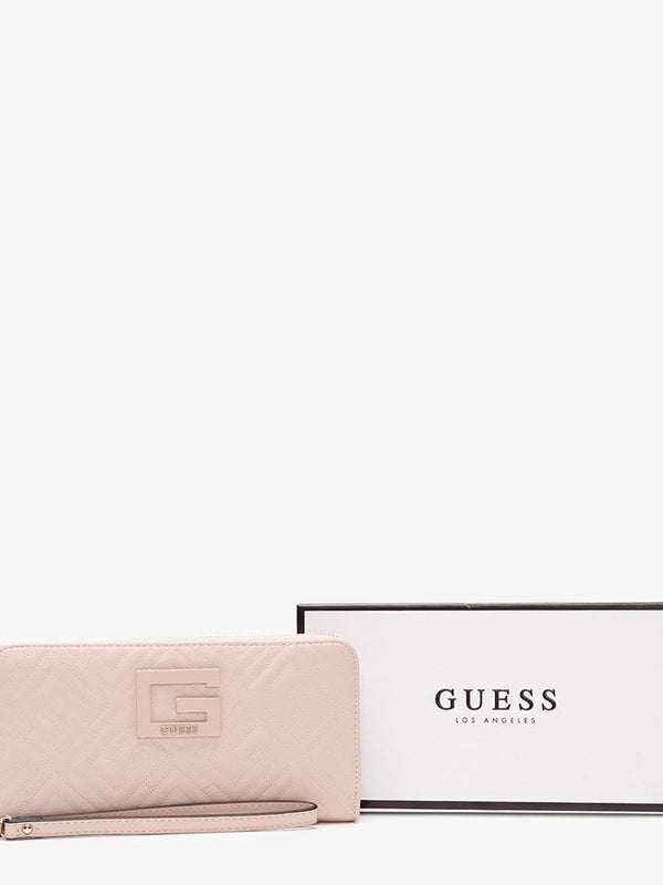 Janay Rosewood Zip Around Wallet