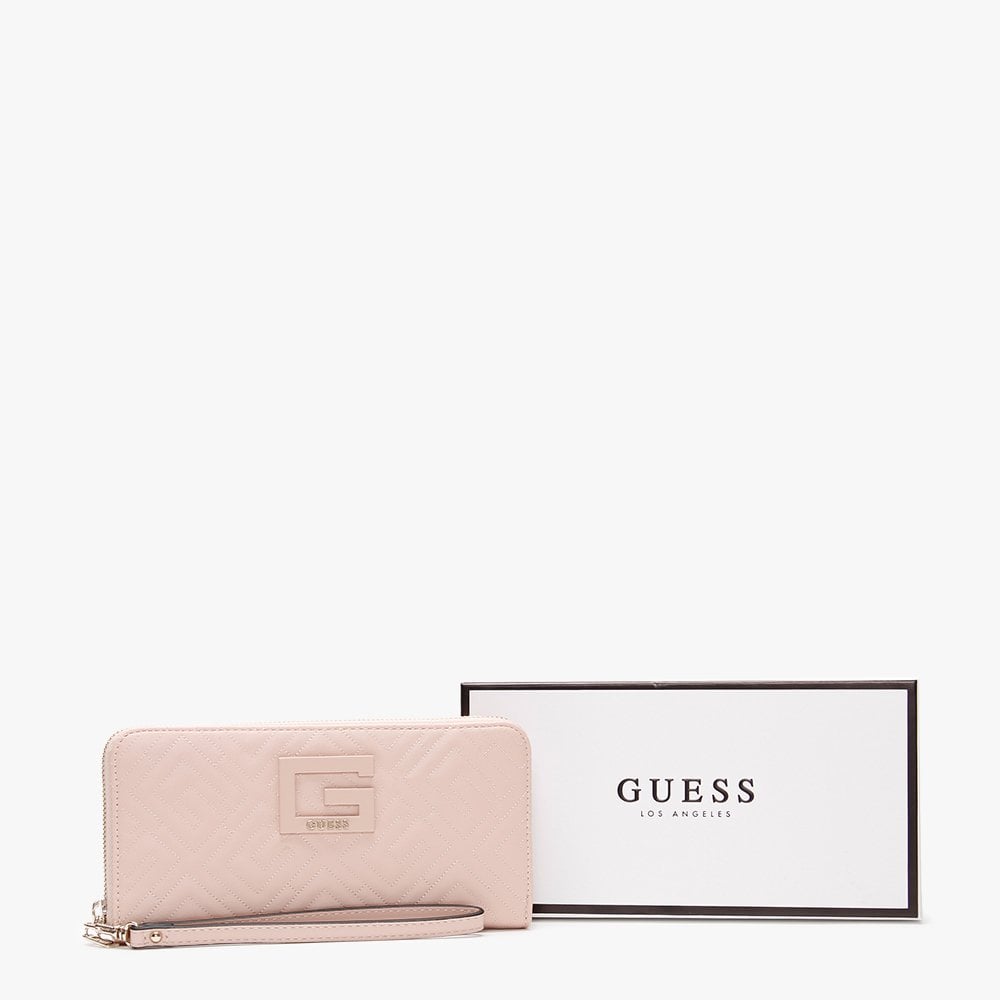 Janay Rosewood Zip Around Wallet