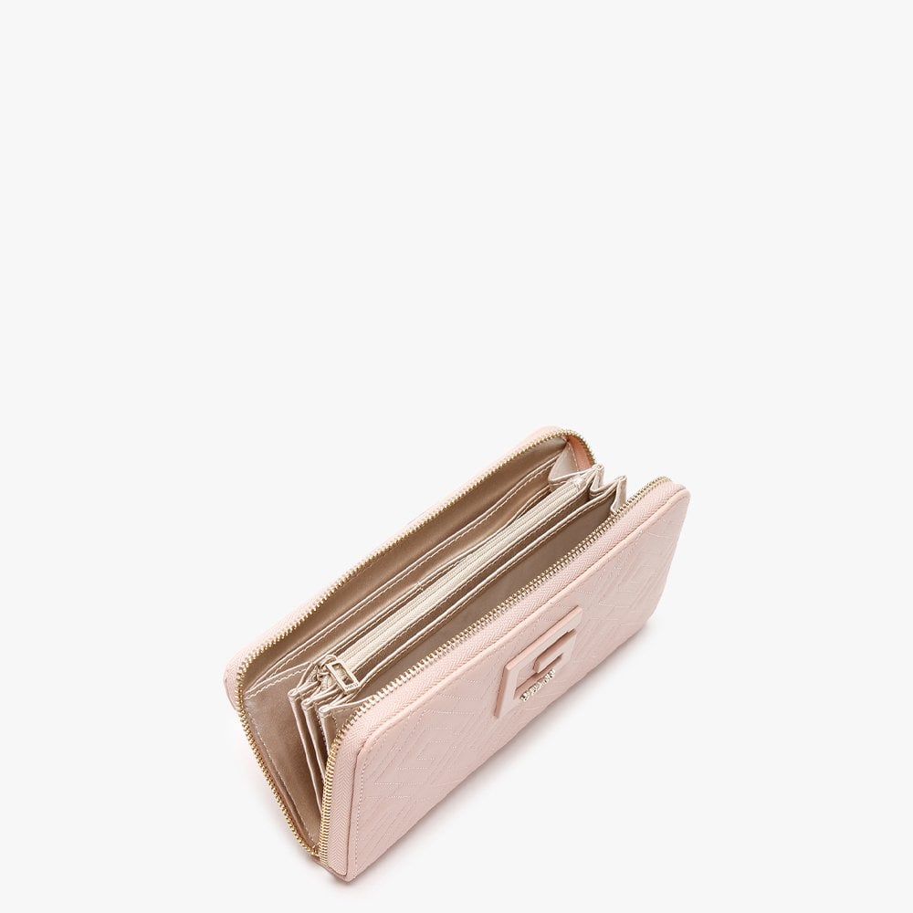 Janay Rosewood Zip Around Wallet