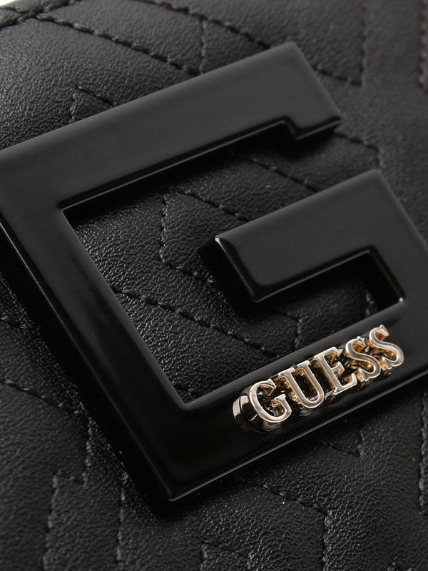 Janay Black Zip Around Wallet