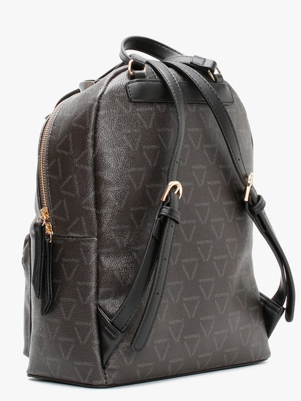 Liuto Black Logo Backpack