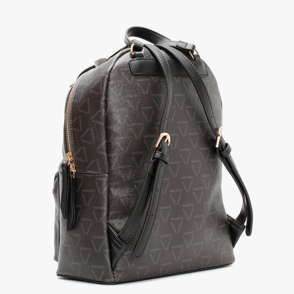 Liuto Black Logo Backpack