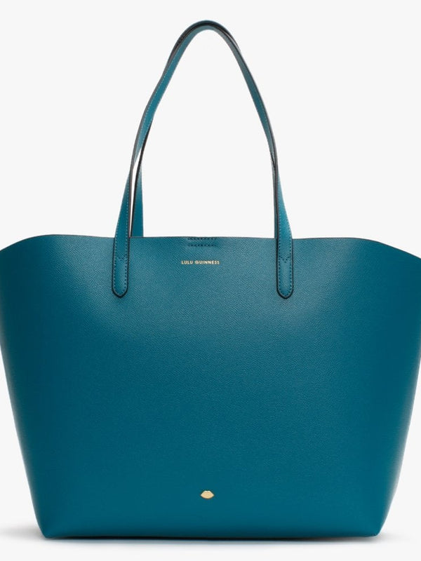 Ivy Emerald Leather Tote Bag