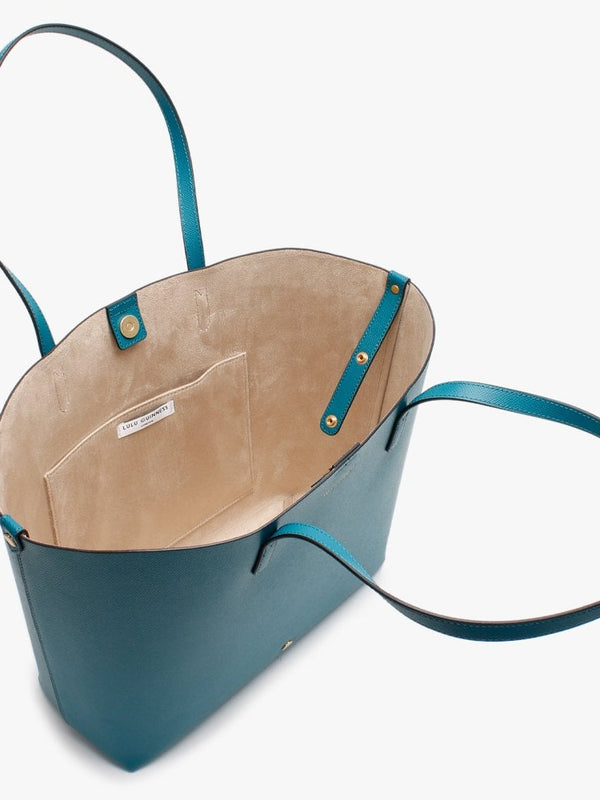 Ivy Emerald Leather Tote Bag