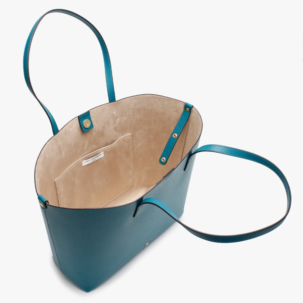 Ivy Emerald Leather Tote Bag