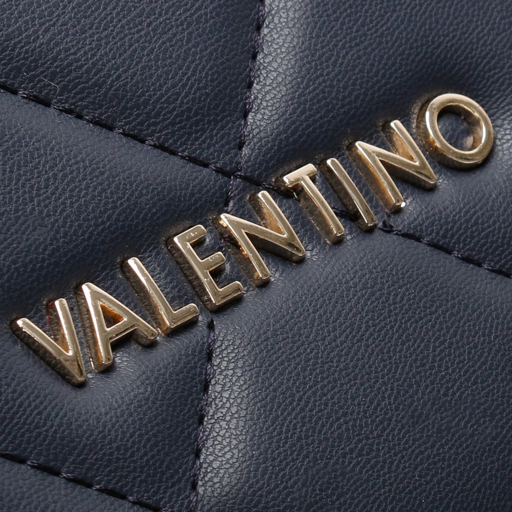 Ocarina Blue Quilted Satchel Bag