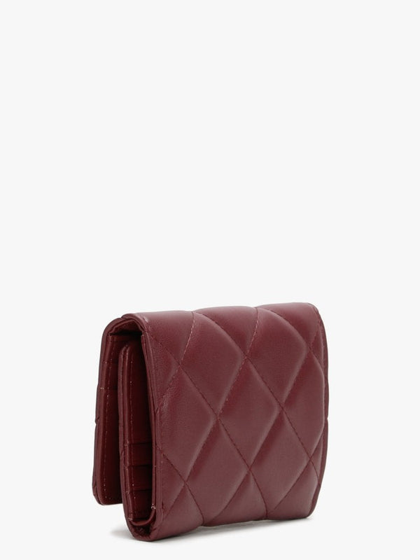 Ocarina Burgundy Quilted Wallet