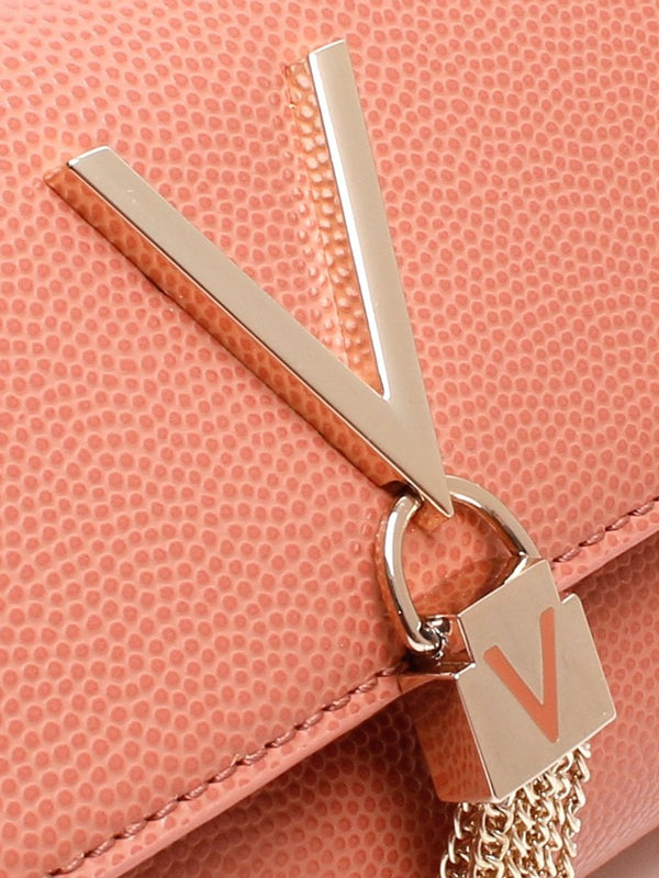 Divina Pink Pebbled Shoulder Bag