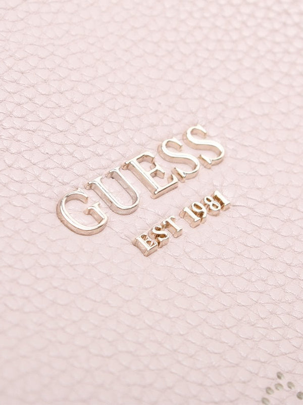 Vikky Stamp II Blush Pebbled Tote Bag