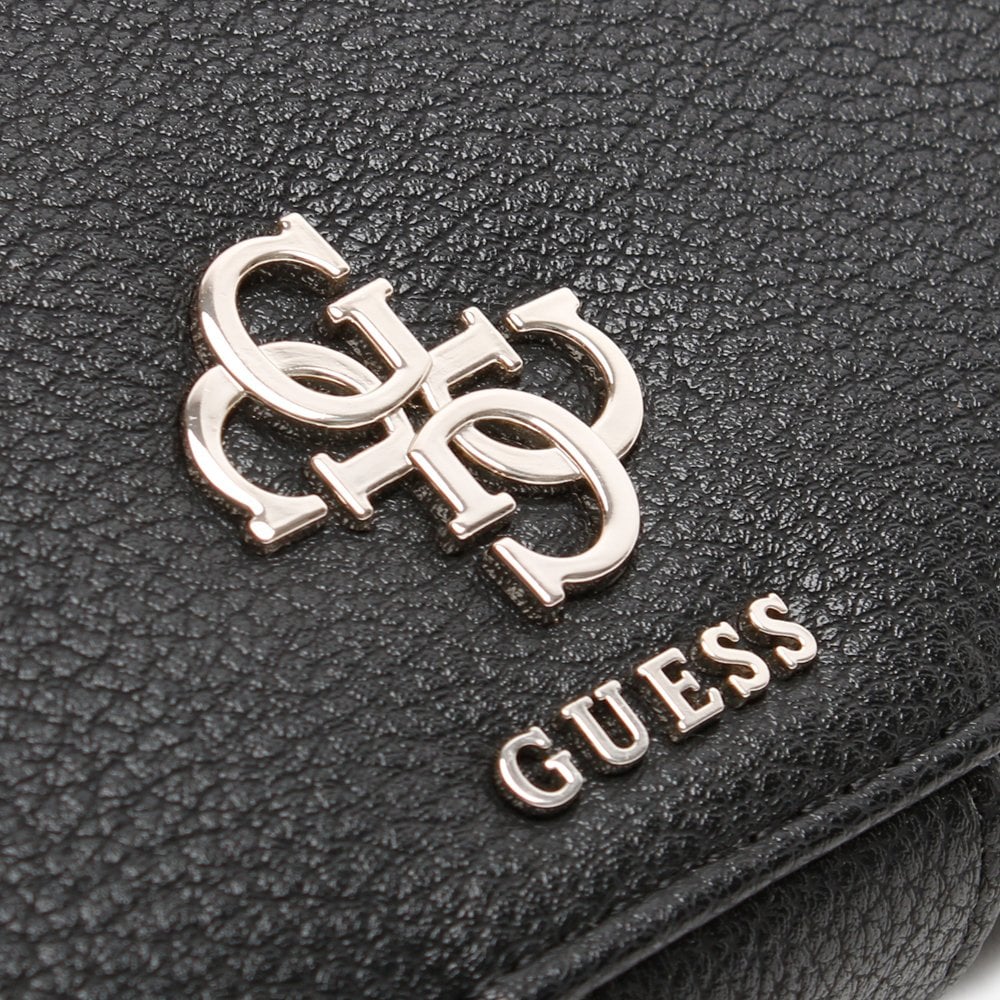 Digital Flap Black Purse