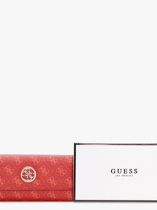 Jensen Red Logo Organiser Clutch Wallet