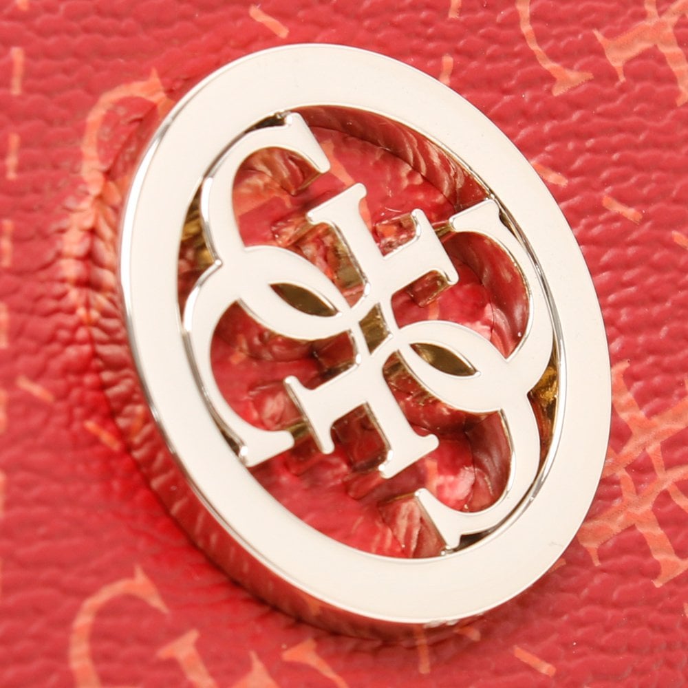 Jensen Red Logo Organiser Clutch Wallet