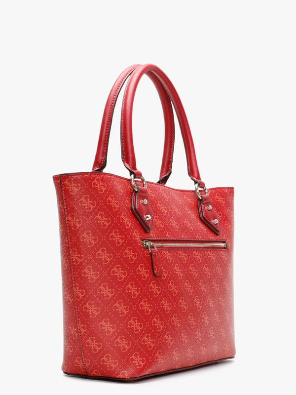 Jensen Society Red Logo Tote Bag