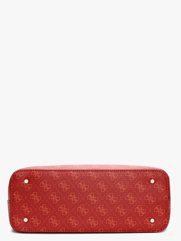Jensen Society Red Logo Tote Bag
