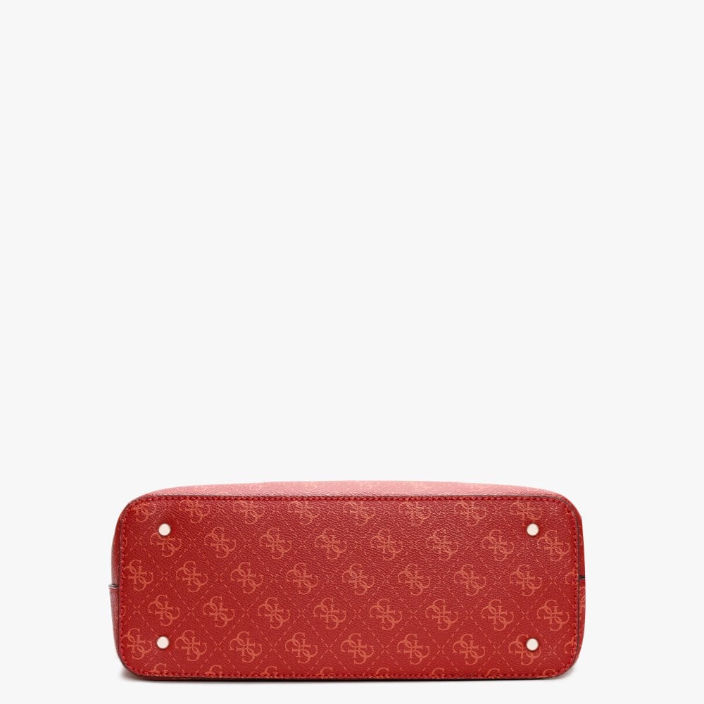 Jensen Society Red Logo Tote Bag