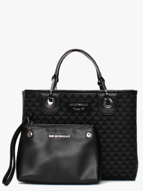 Black Repeat Logo Grab Bag