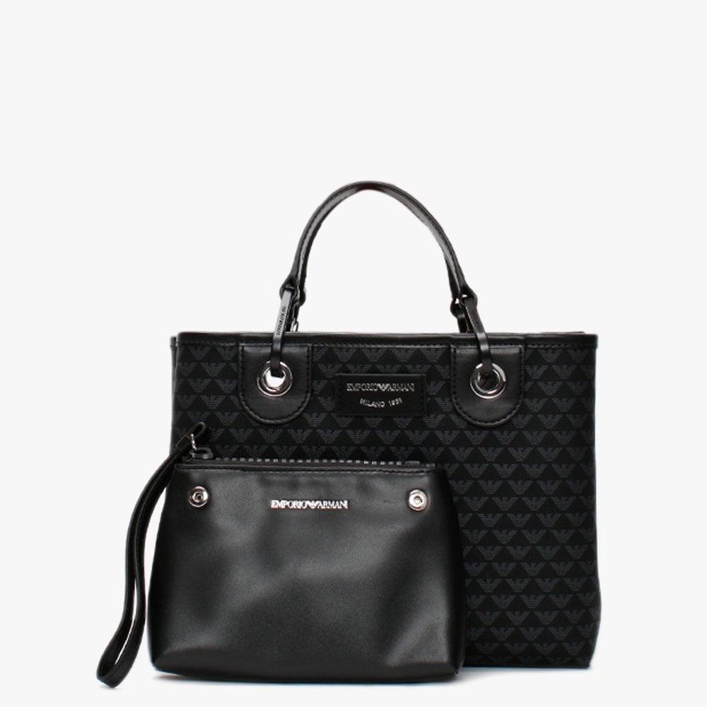 Black Repeat Logo Grab Bag
