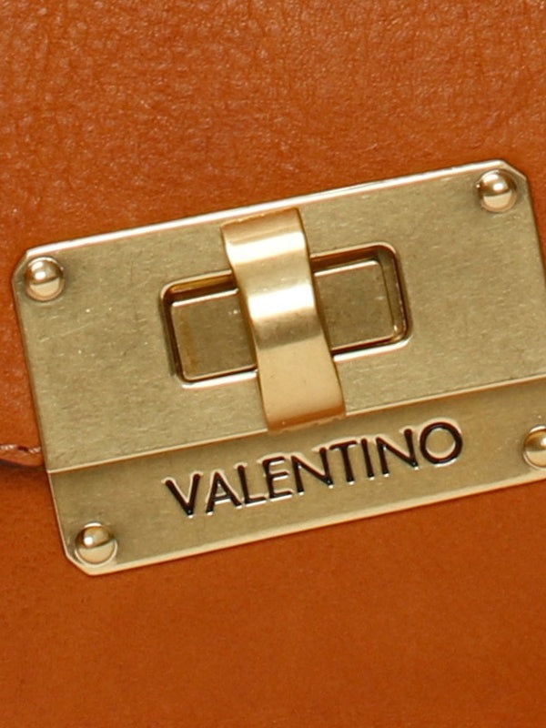 Vostok Chain Tan Leather & Suede Satchel Bag