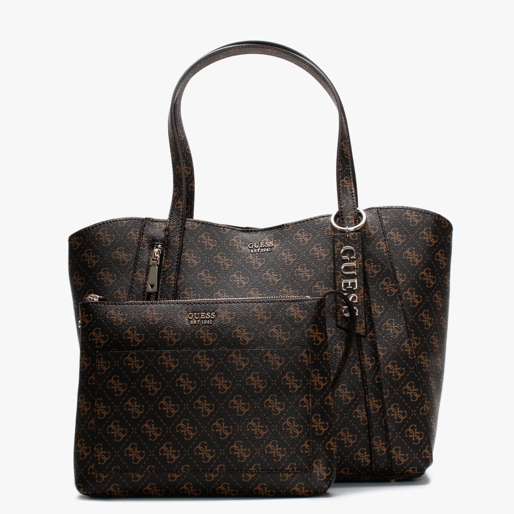 Naya Trap Brown Logo Tote Bag