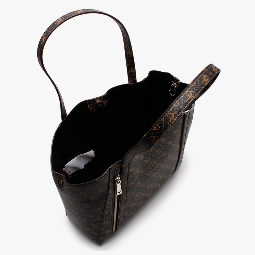 Naya Trap Brown Logo Tote Bag