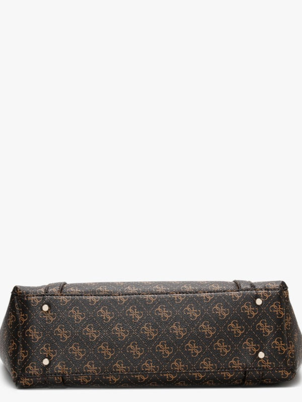 Naya Trap Brown Logo Tote Bag