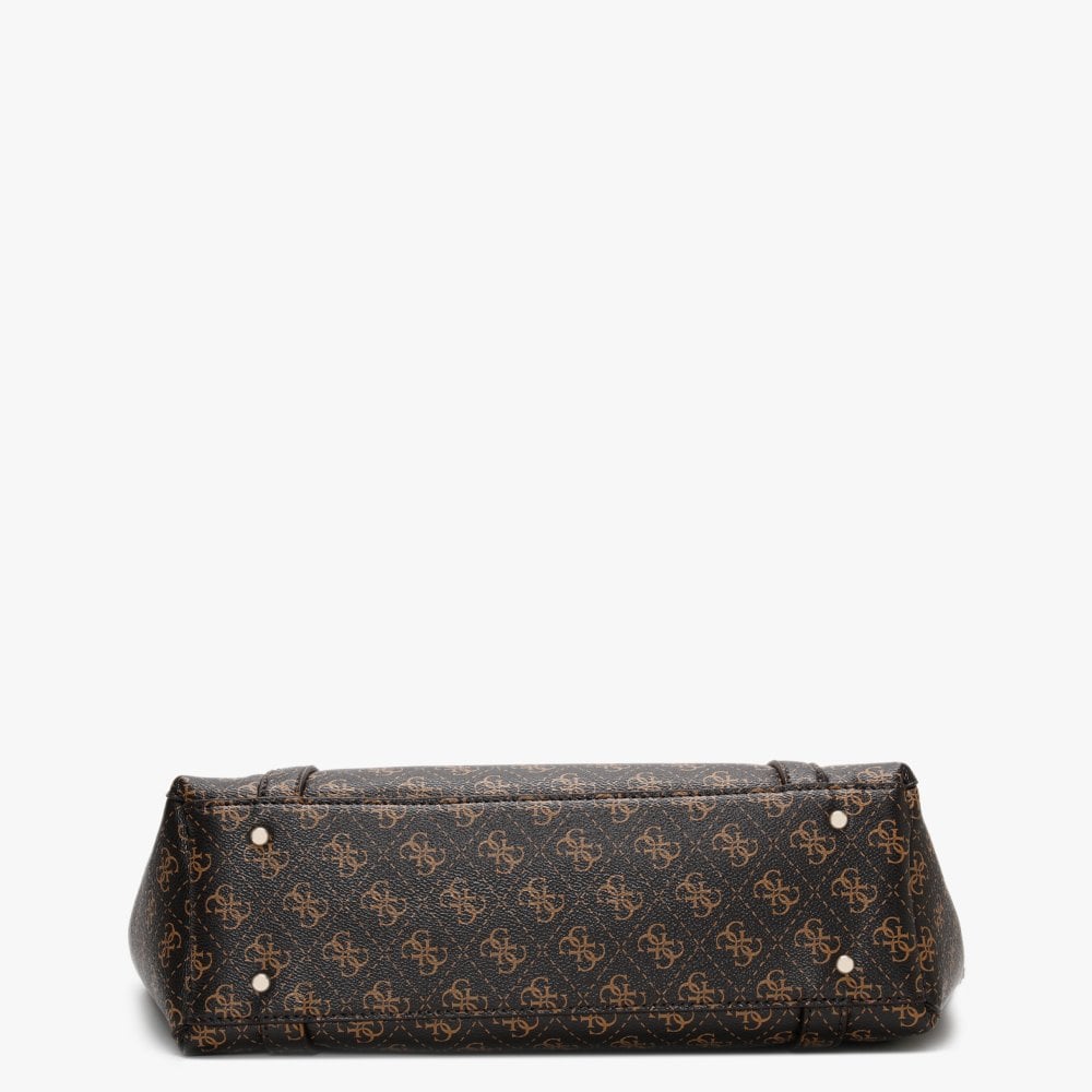 Naya Trap Brown Logo Tote Bag