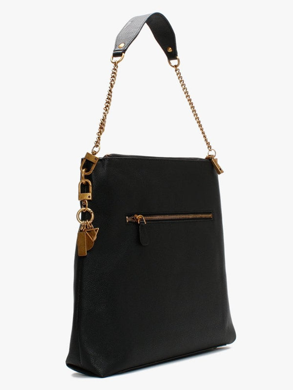 Destiny Black Hobo Bag