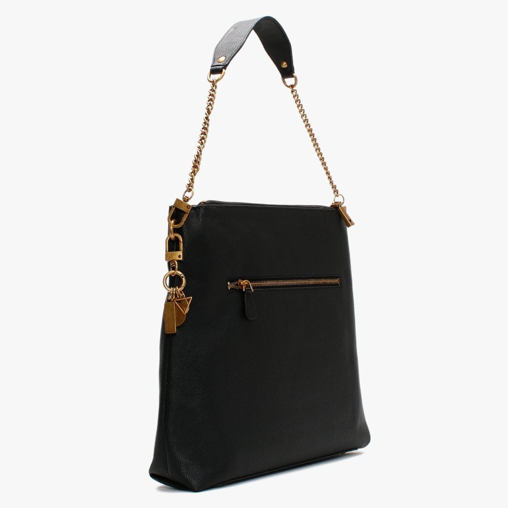 Destiny Black Hobo Bag