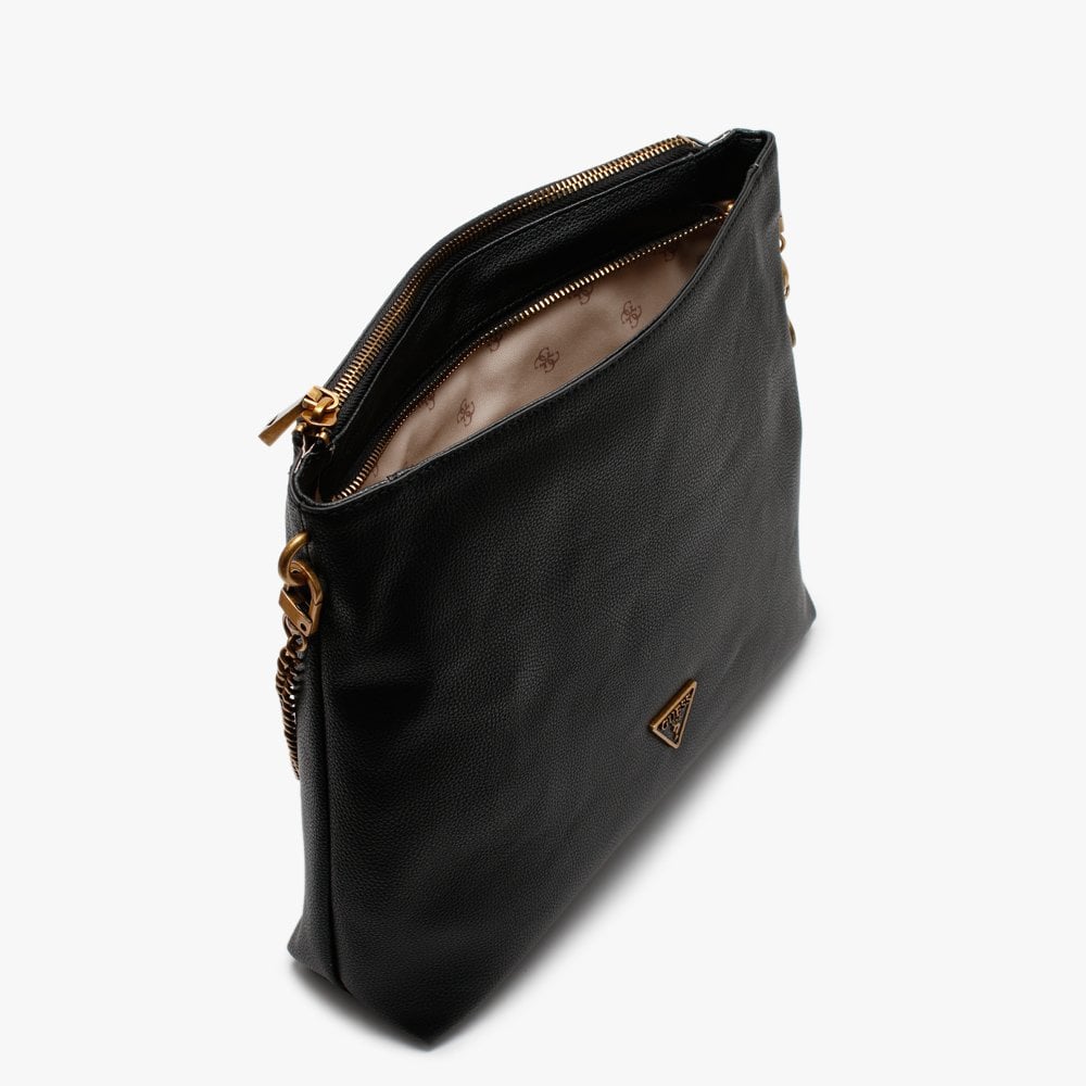 Destiny Black Hobo Bag