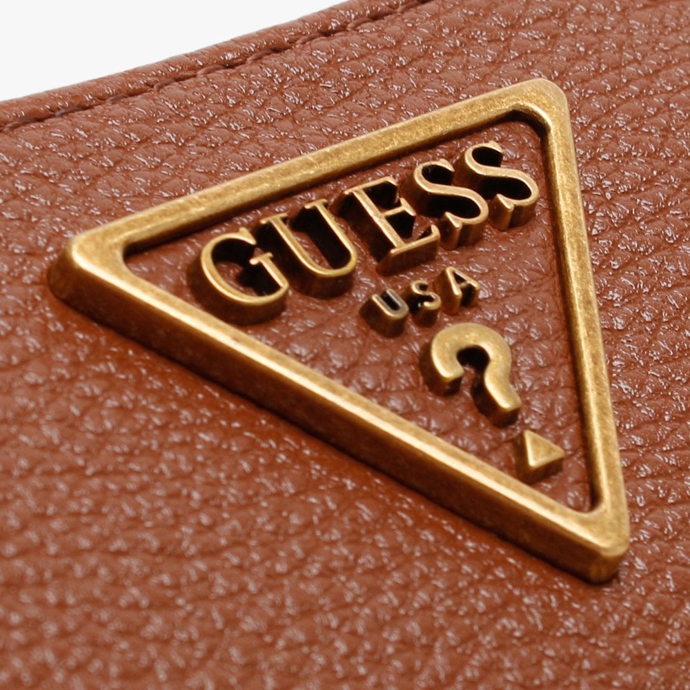 Destiny Cognac Zip Around Wallet