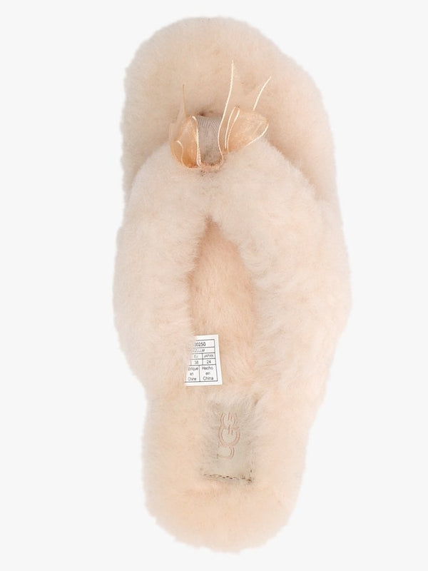 Fluff II Natural Flip Flop Slippers