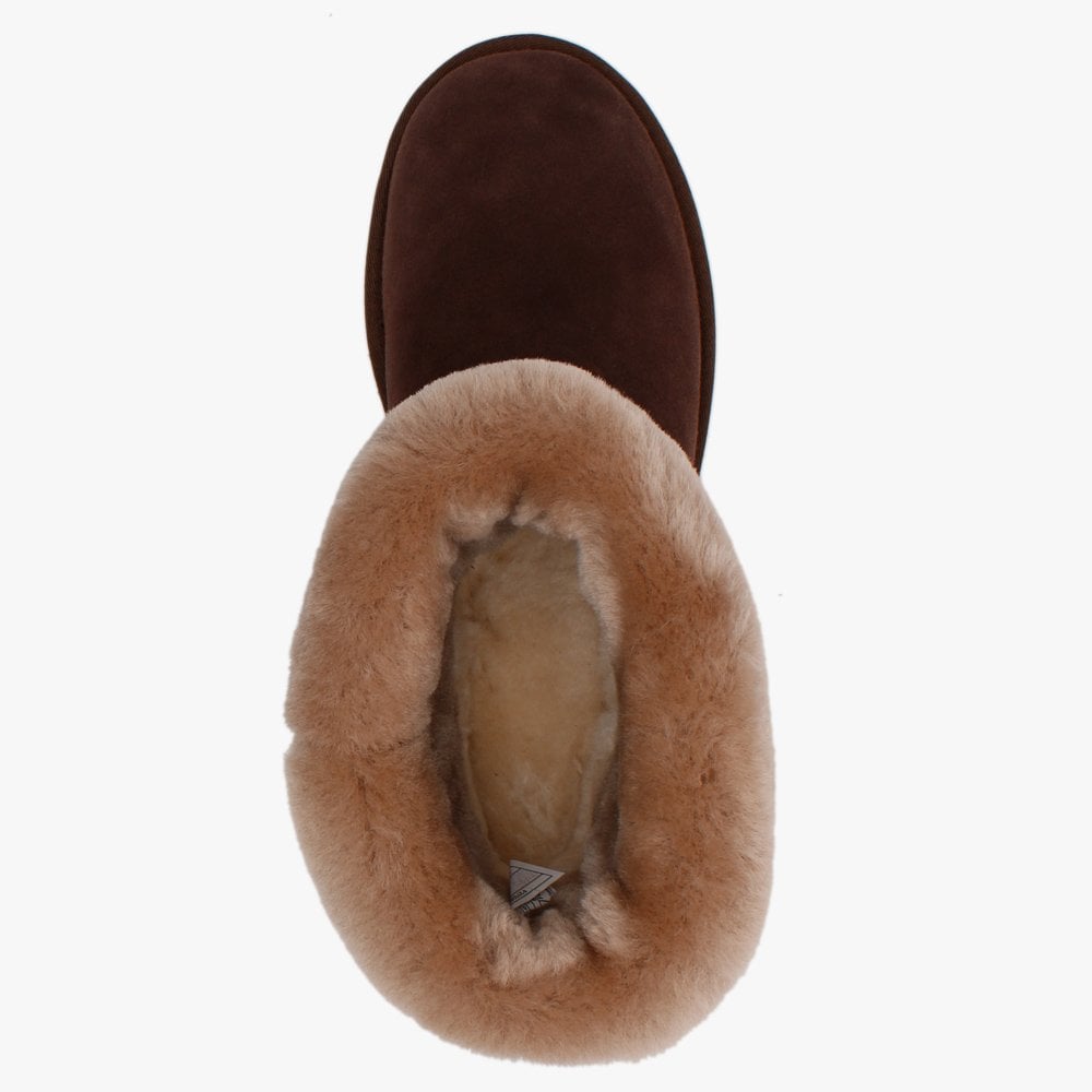 Fluff Mini Belted Burnt Cedar & Amphora Twinface Boots