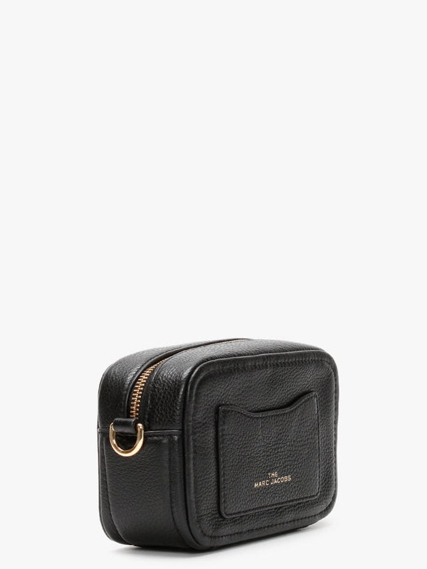 The Softshot 17 Black Leather Cross-Body Bag