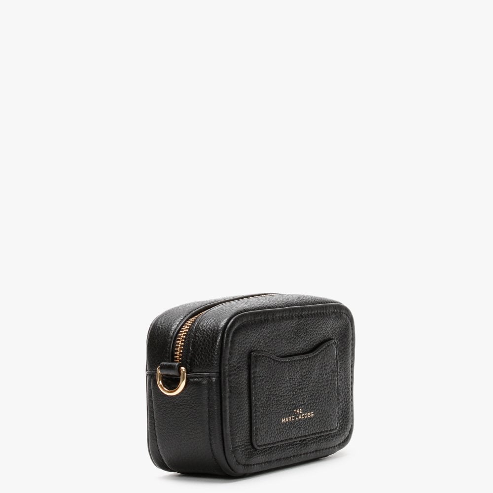 The Softshot 17 Black Leather Cross-Body Bag