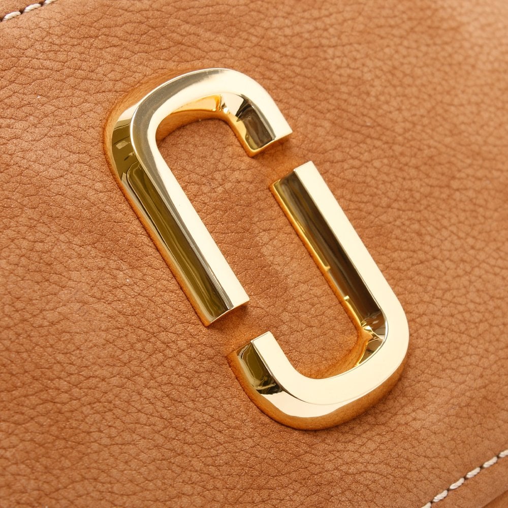 The Softshot 21 Brown Suede Cross-Body Bag