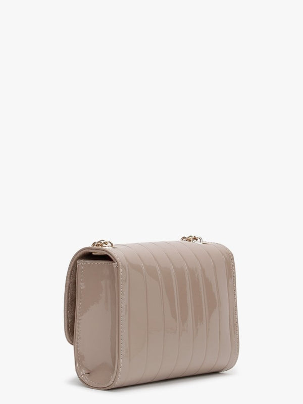 Bongo Twiss Taupe Patent Pochette Bag