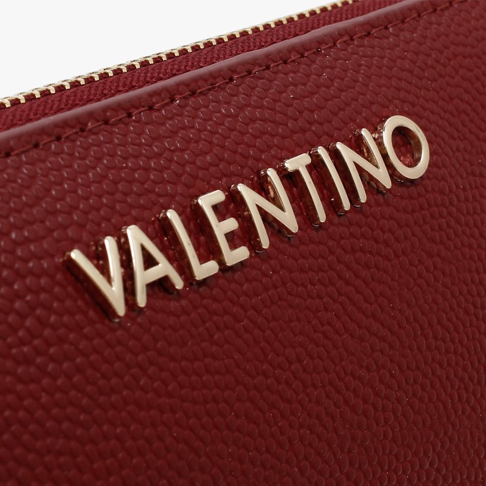 Divina Burgundy Zip Around Wallet