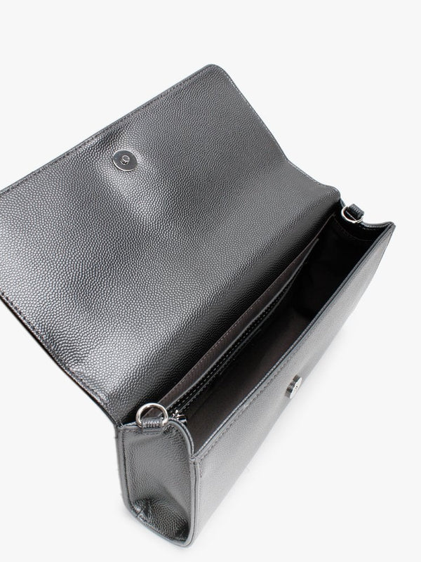 Divina Cannafucil Pebbled Clutch Bag