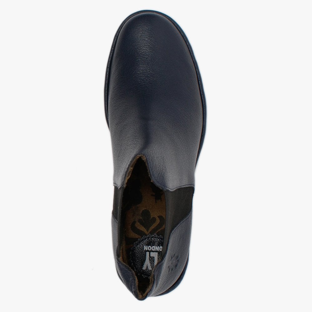 Woss Ocean Leather Wedge Ankle Boots