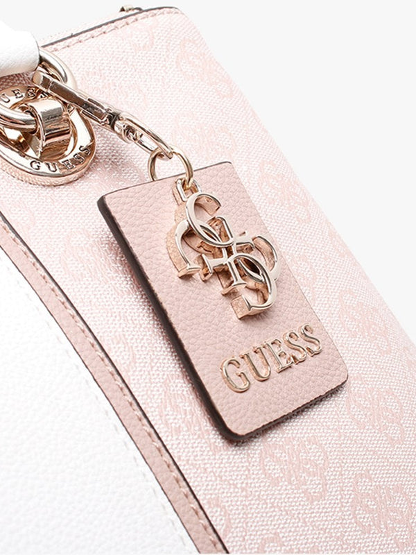 Cathleen Blush Logo Carryall Satchel Bag