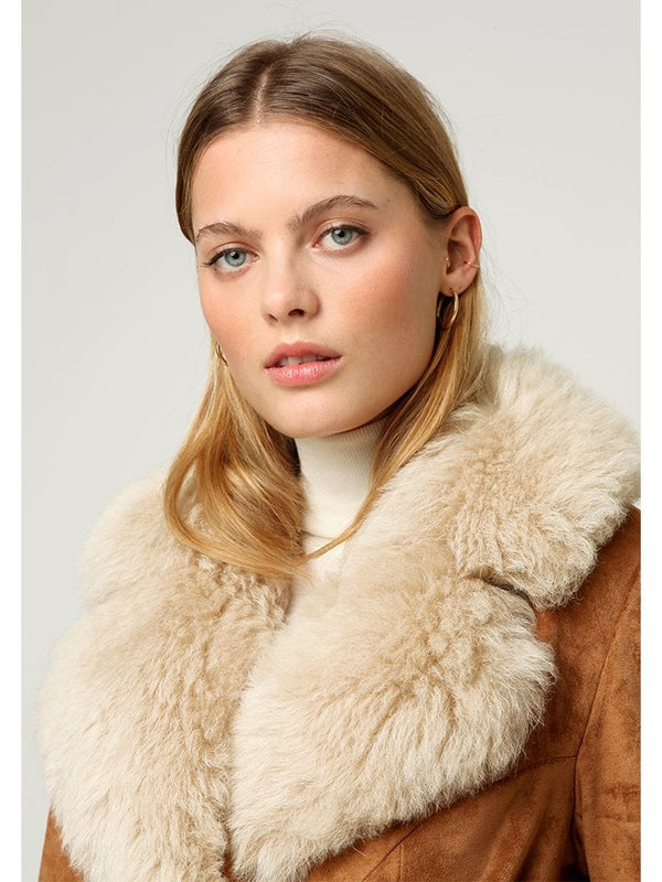 Carrie Tan Toscana Collar Trench Coat
