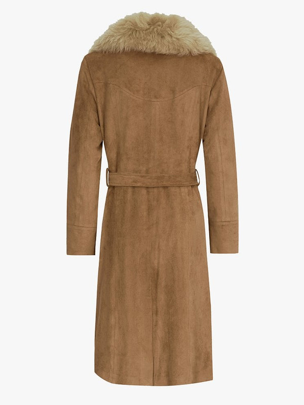 Carrie Tan Toscana Collar Trench Coat