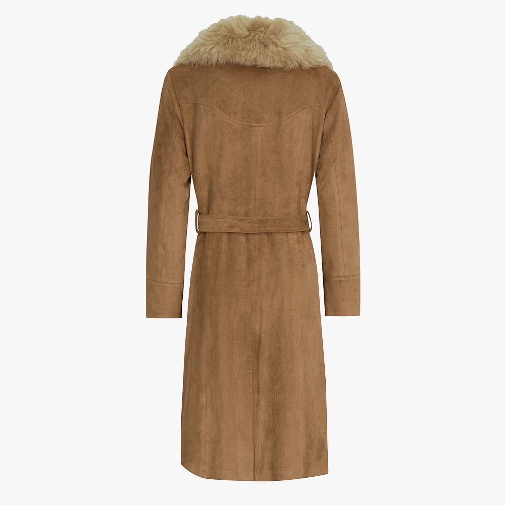 Carrie Tan Toscana Collar Trench Coat