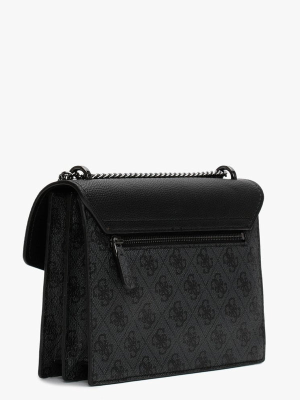 Valy Convertible Logo Coal Cross-Body Bag