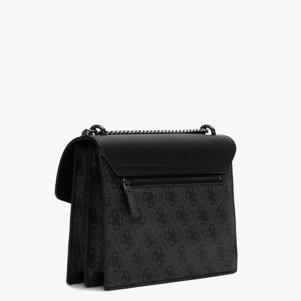 Valy Convertible Logo Coal Cross-Body Bag