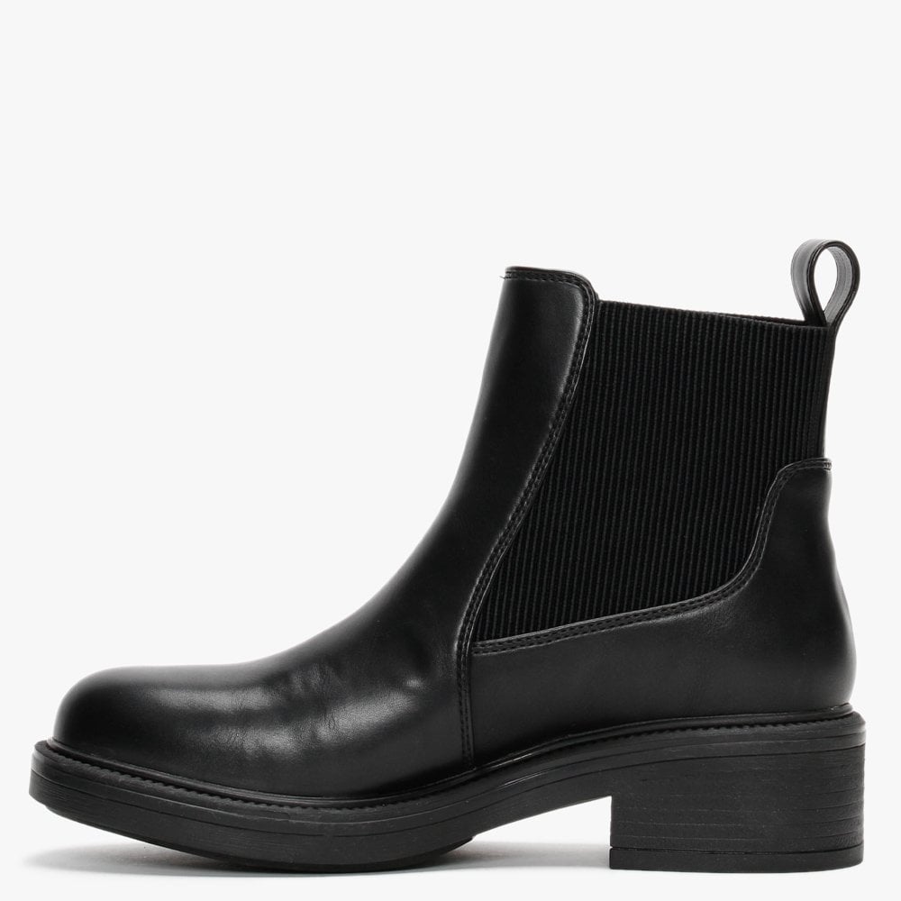 Runk Black Chelsea Boots