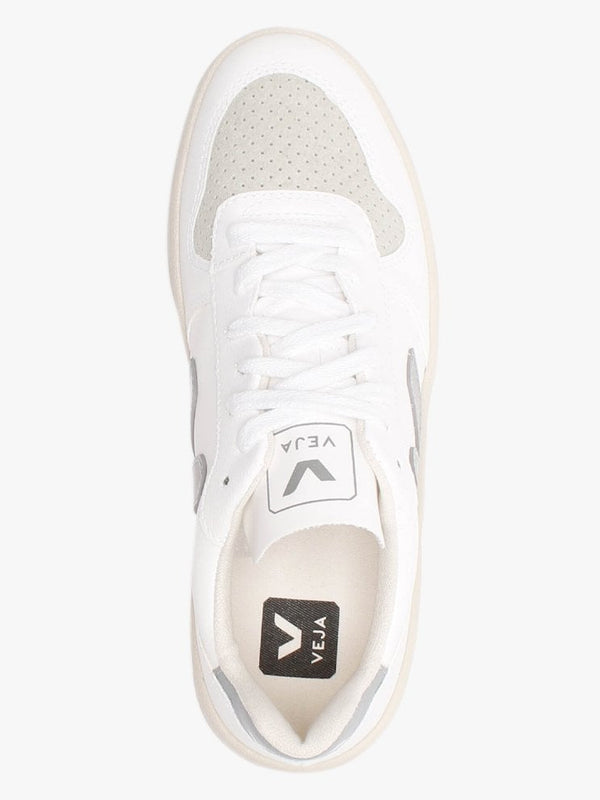 V-10 CWL Vegan White Oxford Grey Trainers