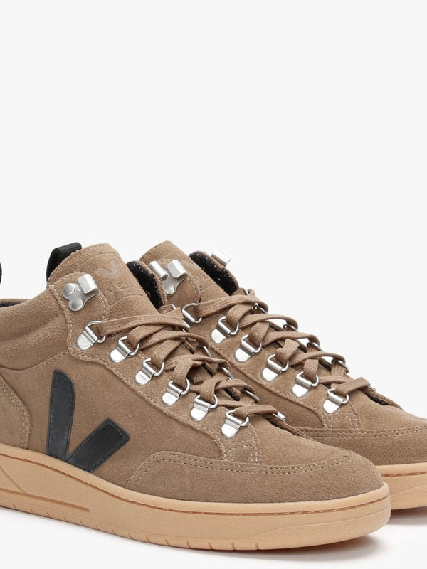 Roraima Suede Brown Black Gum Sole High Top Trainers