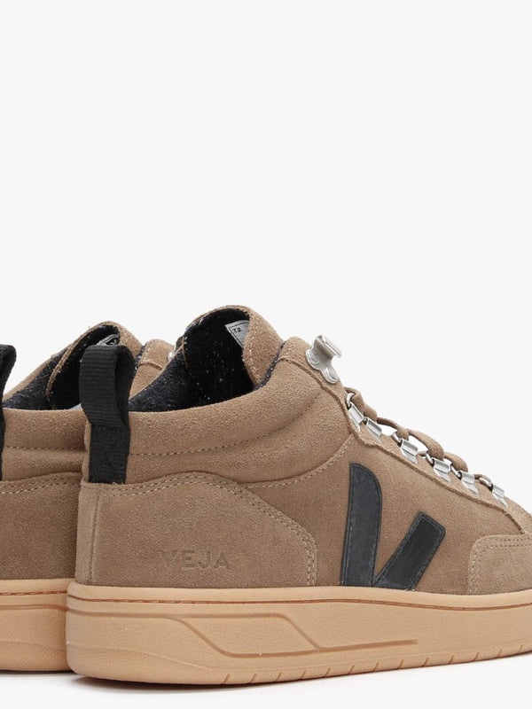 Roraima Suede Brown Black Gum Sole High Top Trainers